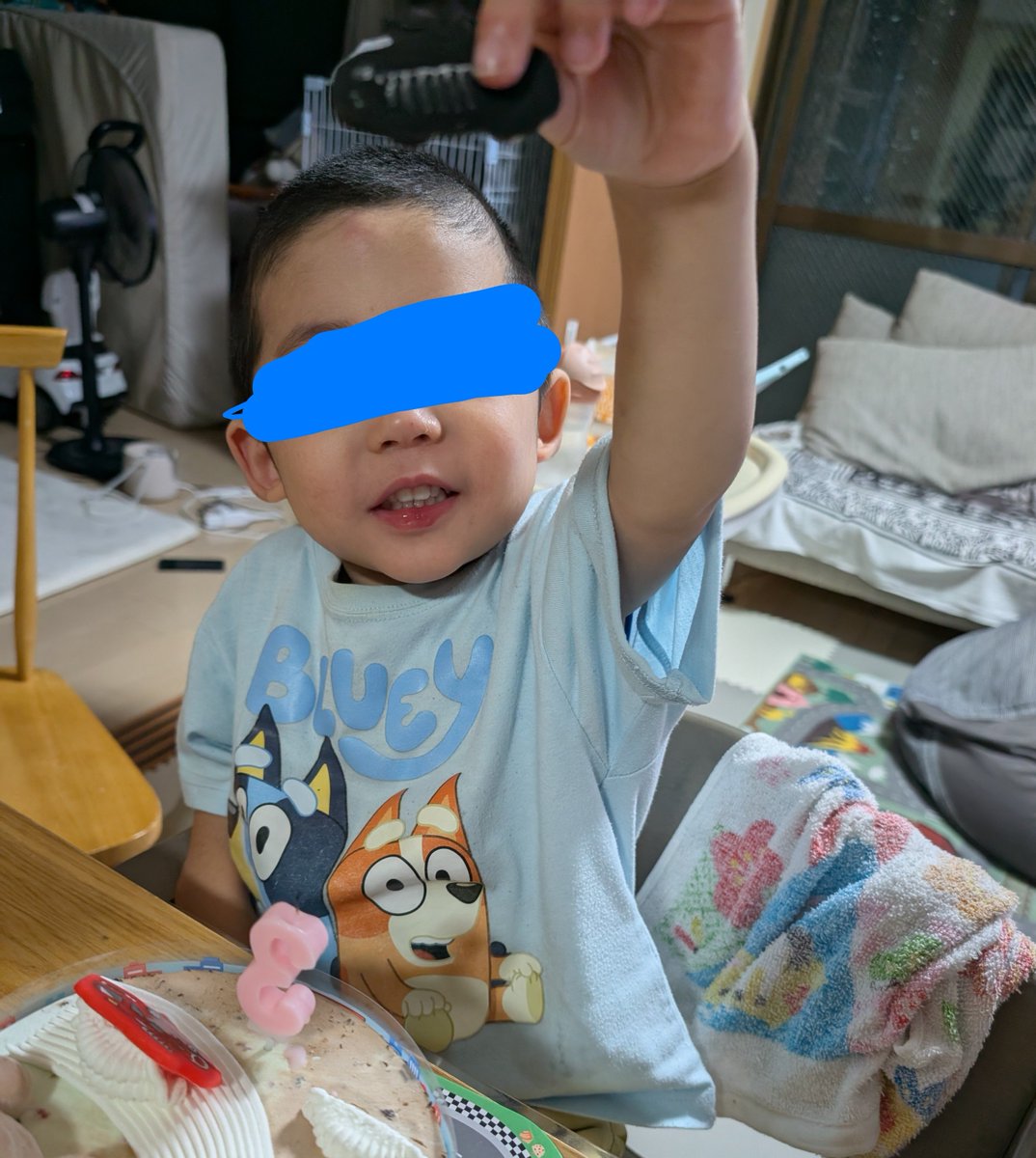 amaamesora's tweet photo. 先日、長男が3歳になりました😃あんまり呟かないけど元気です。世界一可愛いです https://t.co/UMl14FoPn6