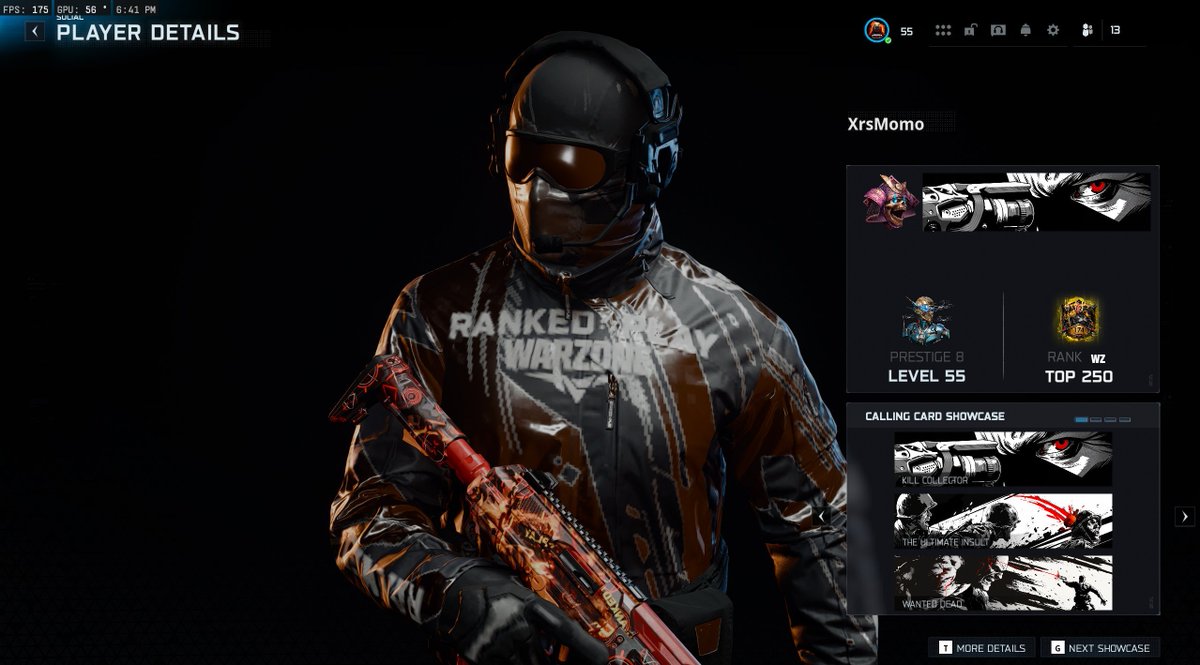 AntiDMA's tweet photo. Another 6-man teaming, kill farming and rage hacking in Ranked:  
XrsMomo#2820376 — T250 #174 
（๏人๏）#6651286 
zNovxッ#5982785 — T250 #197 
BACTERIA#4770342 
〤MB〤#8258440 — T250 #41 
J0HN_WZ#6226170  

Screenshots show XrsMomo, zNovxッ and 〤MB〤 in the same party. Please investigate the reported activity and take action. Ranked deserves fair play. Ranked Play Its a Joke!

@CallofDutyCM
@CallofDuty
@Treyarch
@RavenSoftware
@Parasite
#TeamRICOCHET 🔨 🔨