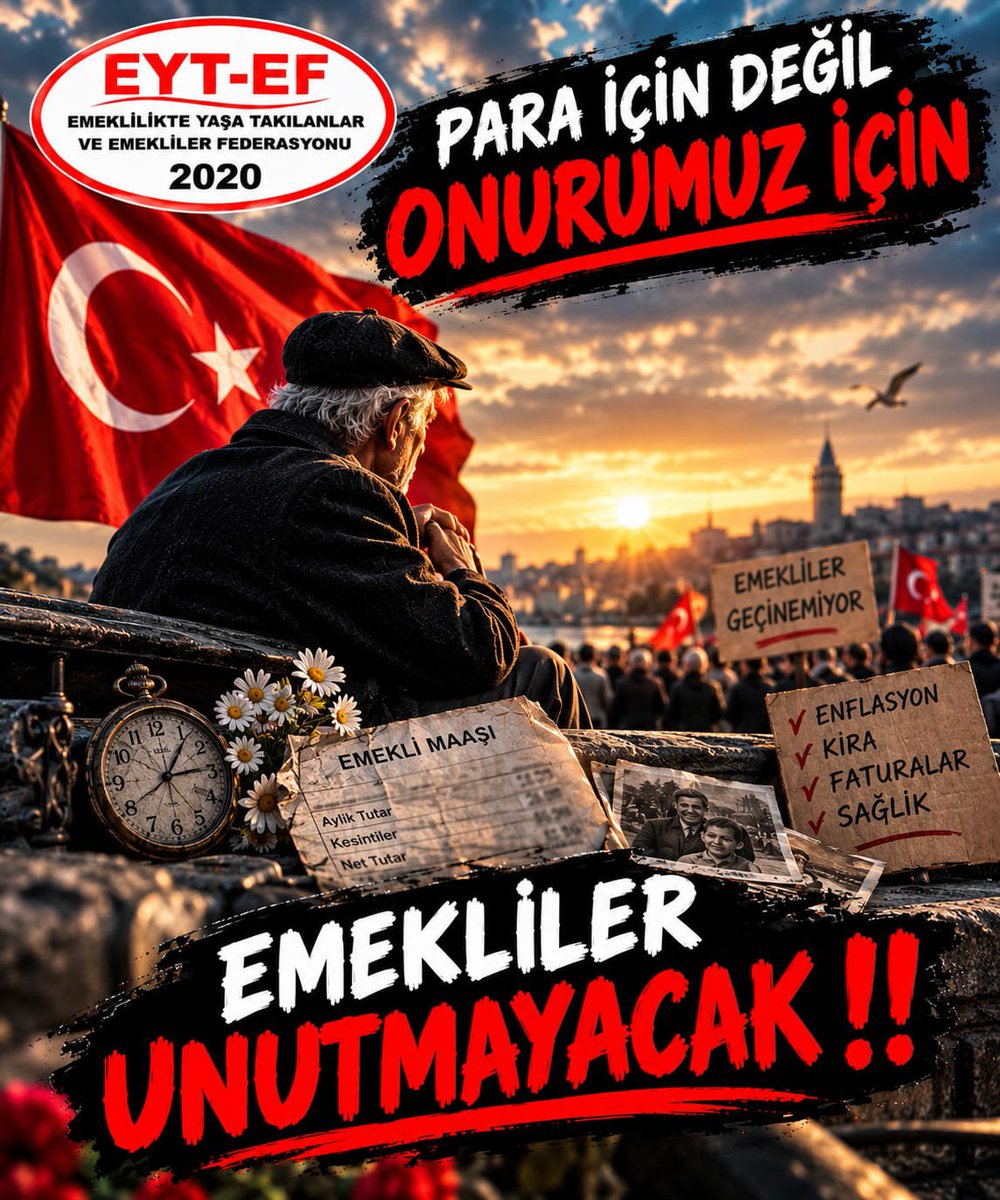 EmekliVeOfkeli3's tweet photo. @mansuryavas06 Ülkeyi yöneten sayın yetkililere hatırlatalım
Emeklilerin %85i açlık sınırının altında aylık alıyor Kimse bize hayal satmasın
Kimse bizim aklımızla alay etmesin
Aldığımız maaş kira ödemeye bile yetmiyor #yaktınbeni Emekliyi 
Temcere tam takır kuru bakır
#ParaiçinDeğilOnurumuziçin https://t.co/pdZgmOf8rv