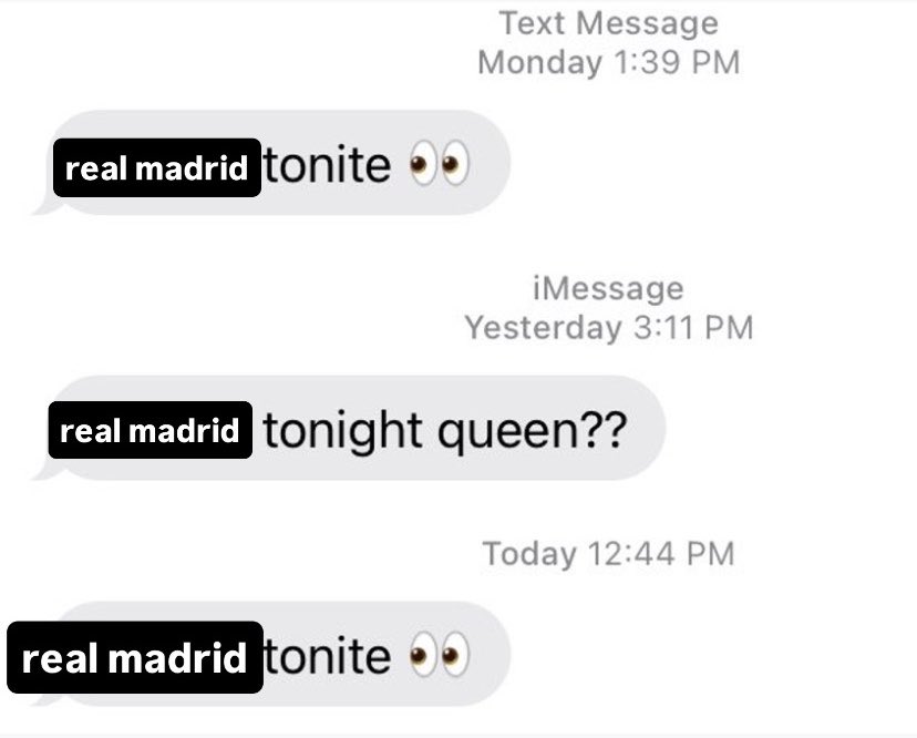 haalinghamtism's tweet photo. Erling Haaland tonite queen? @realmadrid 👀👀👀 https://t.co/BBTDPKb3NE