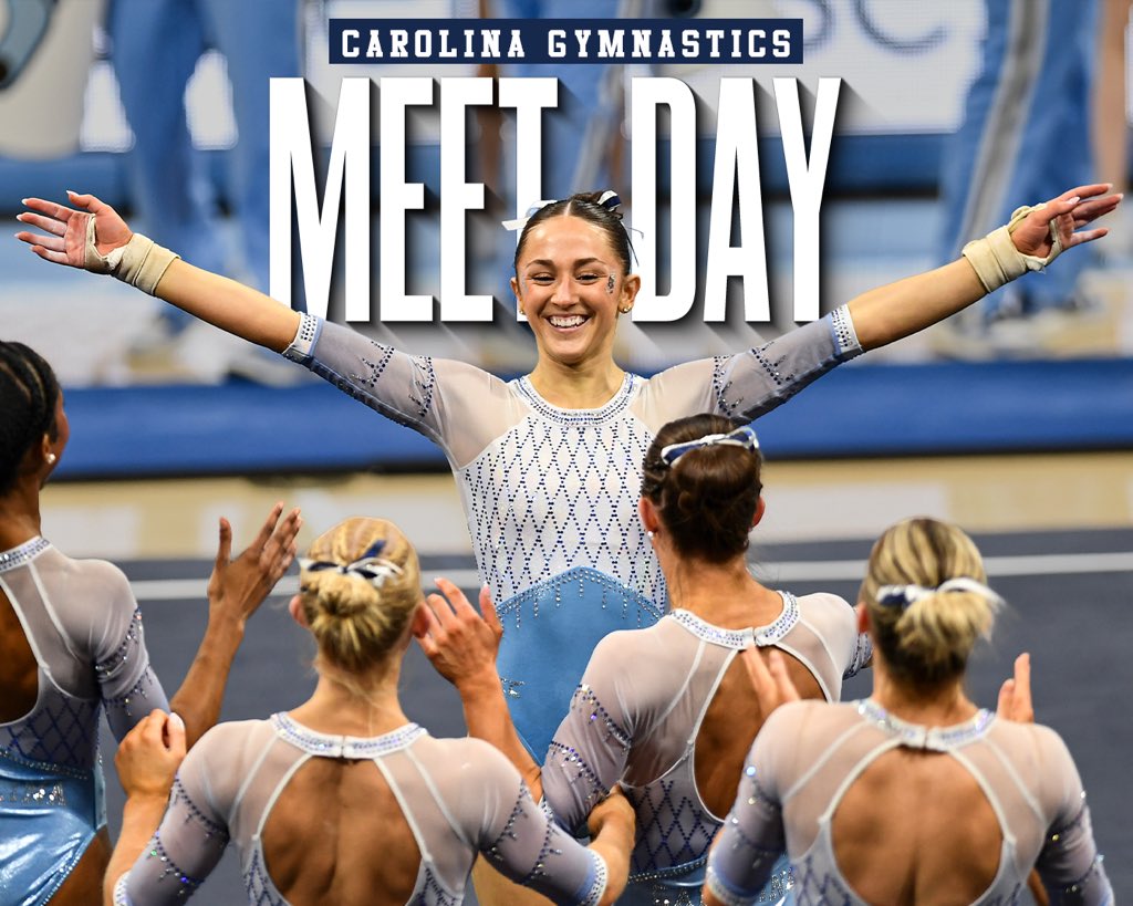 uncgymnastics's tweet photo. An inside look at meet days in Carmichael. Put your season ticket deposit down today to make sure you’re a part of all the fun this year!

🎟️ https://t.co/THWyGB7FmY

#GoHeels https://t.co/zYyve47eKq