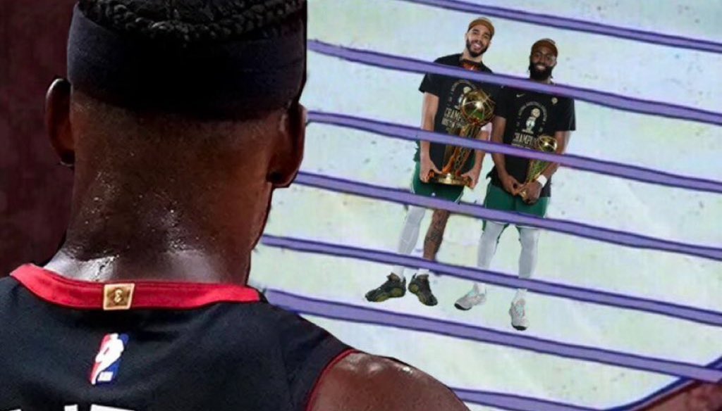 JLau5's tweet photo. @WadexFlash You’re trying to be the new Heatsvsrefs so badly. The Celtics seem to live in your head rent free. I wonder why.. https://t.co/7JXvZXLq6y