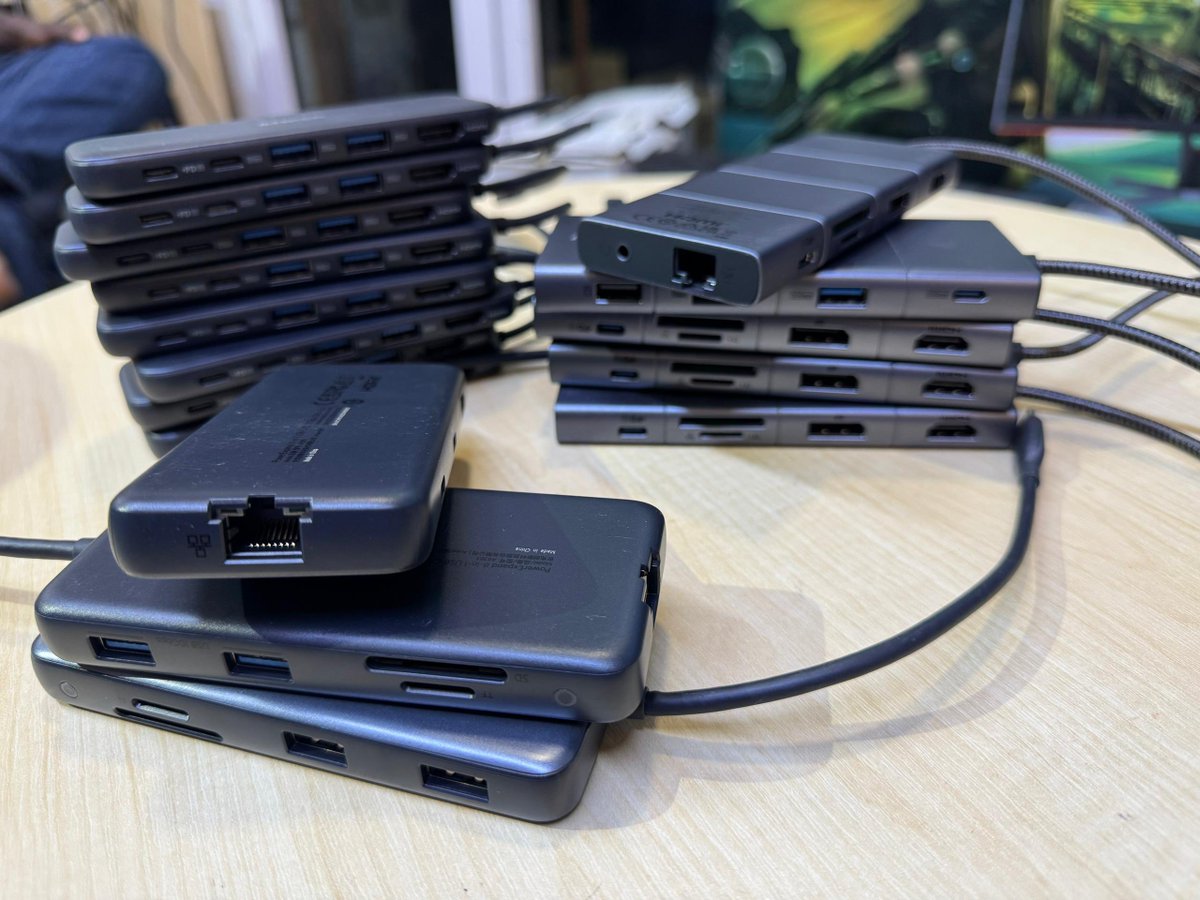 DansoPhilip10's tweet photo. Original Anker USB-C Hub, 11-in-1 Docking Station Dual Monitor with 4K HDMI and DP 

1 USB-C and 1 USB-A 10Gbps Data Ports, 2 USB 2.0 Data Ports, 4K HDMI and DisplayPort, 85W Max PD, Ethernet, for XPS and More

750gh https://t.co/lnnhk0HLJa