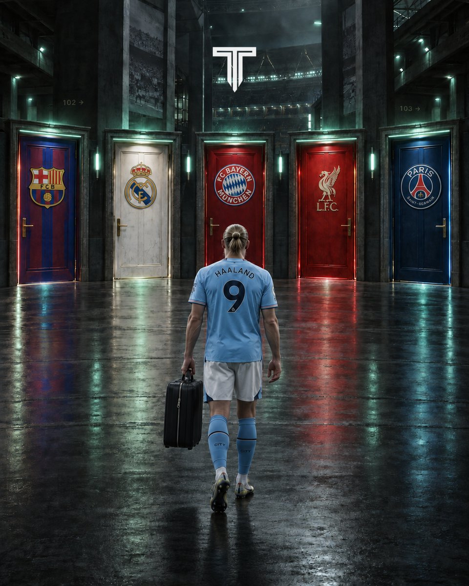 TouchlineX's tweet photo. 🚨 𝗡𝗘𝗪: Erling Haaland could have a HUGE decision to make VERY SOON! 👀🔥 https://t.co/hngbh0doCT