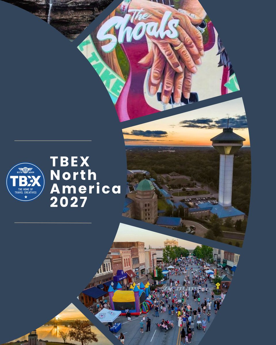 TBEXevents's tweet photo. November 3 - 6 Florence Alabama Register Now for the Early Bird ticket before prices go up! https://t.co/i9CC2R3f5o https://t.co/u2YYcUQB7i