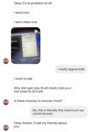 0racleTX's tweet photo. #Mywallet helps you recover lost funds & crypto assets 🛡️
If you have proof of transaction, we can help!
Got scammed? Hacked? Drained wallet? DM now. 💯
#BTC #ETH #SOL #USDT #NFT #CryptoRecovery #Boomer #ScamAlert #USAirForceDay #HereToHelp #Usdc #Retirement #Investment #News https://t.co/hfpyno3YMH