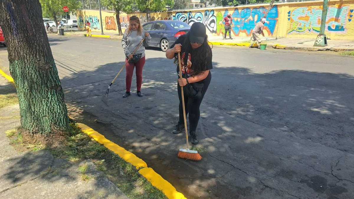 evelyn_parraA's tweet photo. 🔥 ¡Viernes de Tequio en la col. Federal! 🔥

Aquí se trabaja en equipo: vecinas, vecinos у gobierno, todos con la camiseta puesta. 💪🏽❤️

Cada semana salimos a transformar nuestra colonia con #TequioEnTuColonia. 🧹🌳✨

¡Así se construye una mejor VCarranza! 🫶🏽

#VCarranza https://t.co/2fNeJKxA1O