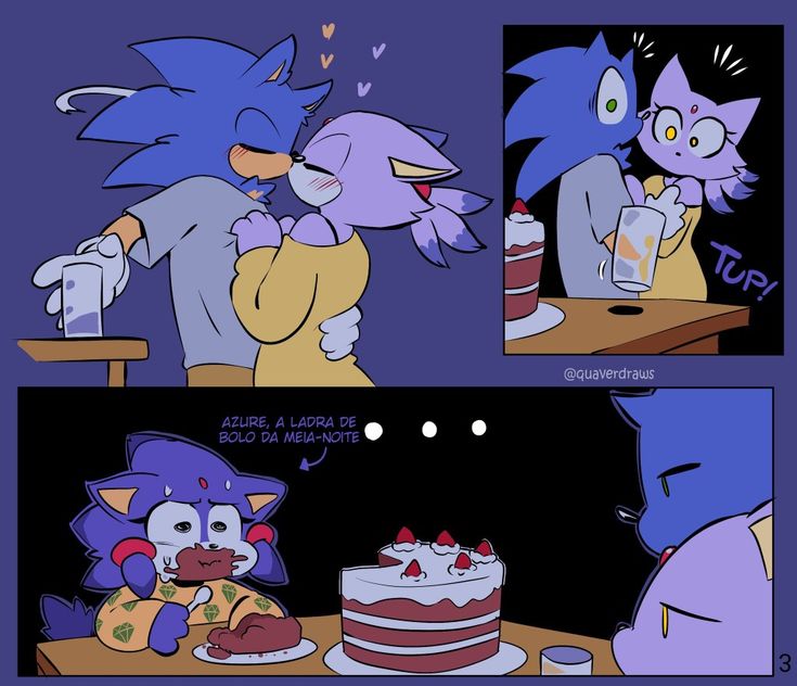BrendaPWon81632's tweet photo. lovers kissing, bestie eating 😭💀
pov: you leave cake alone for 5 seconds `#sonicfanart #sonadow #furrycomic #funnycomic #cakethief #sonicthehedgehog #blaze #quaverdraws #memecomic https://t.co/a96aTlC4Cy