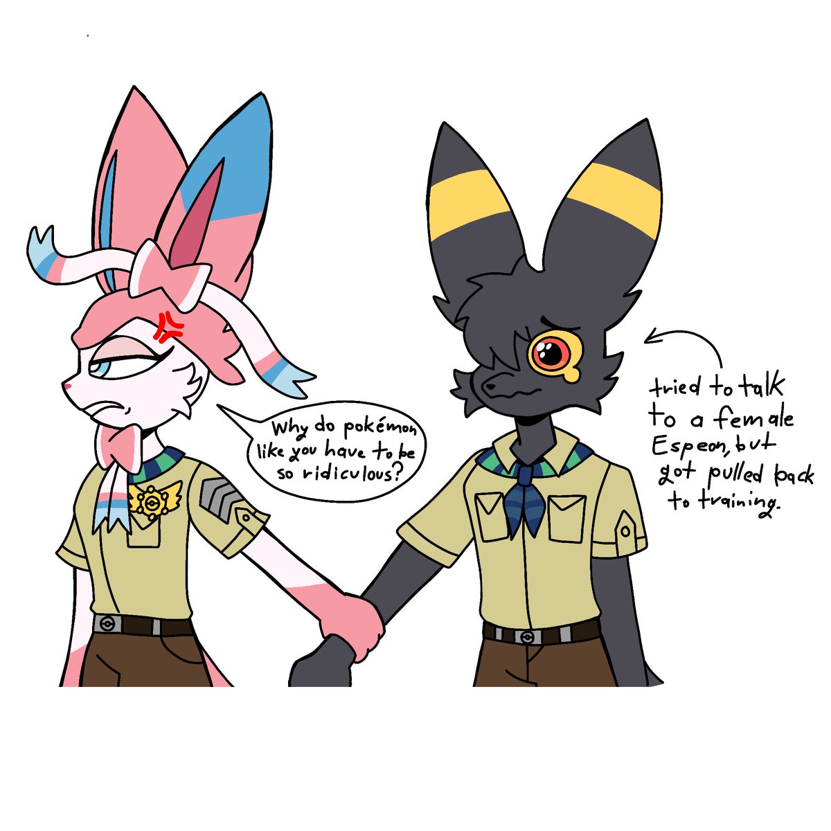 SonicDaArtist's tweet photo. @odeko_yma #luckystar #pokemon #pix #lucky #art
Lucky really wants to talk to Espeon baddies so badly. https://t.co/KoRY7EkHtG