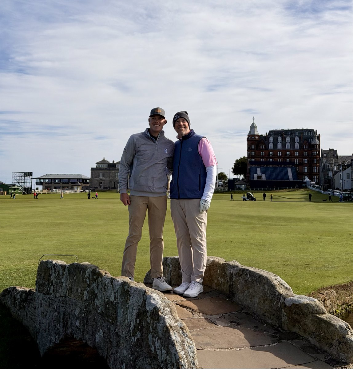 cfd1974's tweet photo. Fairways and Dreams Golf 

Seventeen years in the making. The Town Match with my son, won 2 and 1 on the Road Hole.

@MattGinella @RuMacdonald @johnmaginnes @MattAdamsFoL @TheTodaysGolfer @thelinksdiary @AllanMintoGolf @MiuraGolfInc @TheHomeofGolf @jack_willoughby @Dunvegan_Hotel @RetroGolfGame @FifeAmbassador @JimHHartsell @ClarkCamden 

https://t.co/d67YL3FO9p