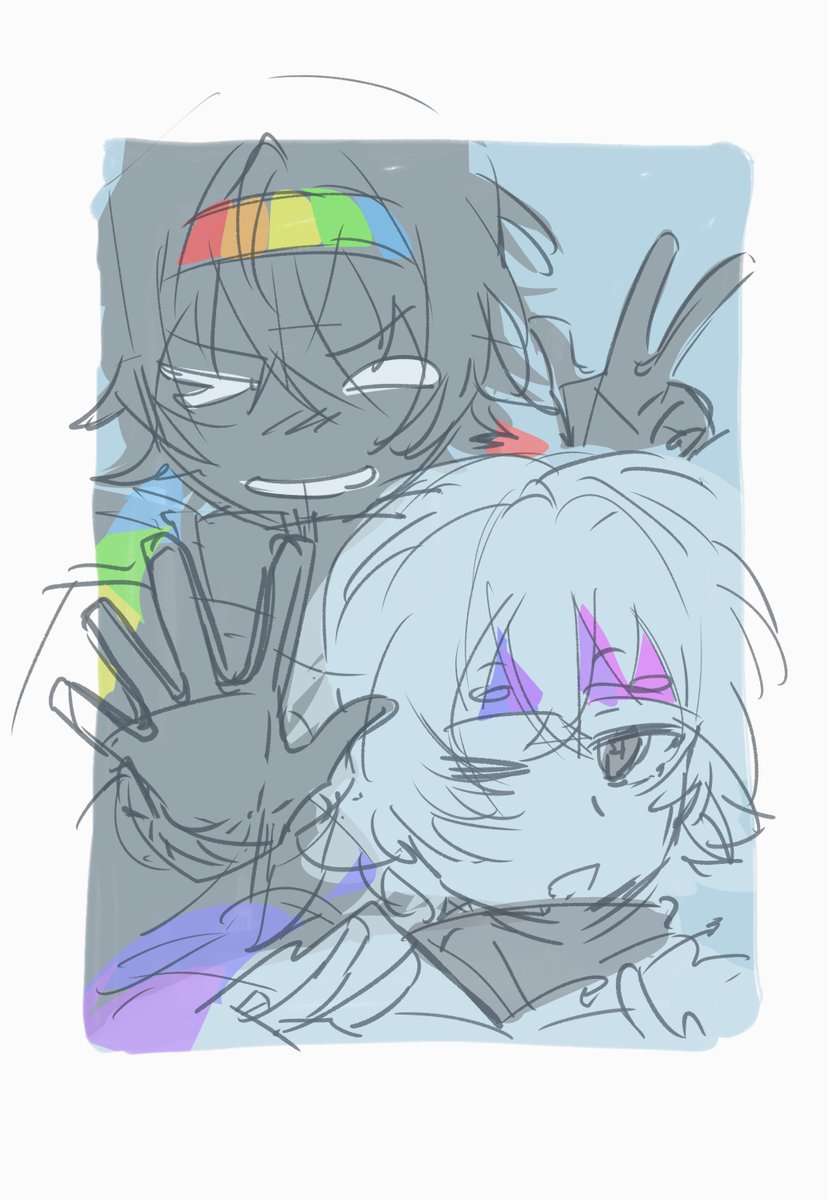 jefjkquj's tweet photo. #spokeisherefanart #planetlordfanart #prideduo https://t.co/2kJrsCX1Lk