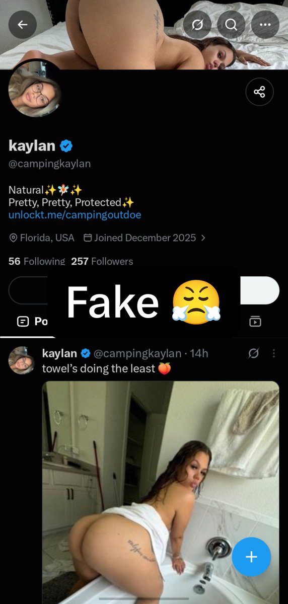 campingkaylavan's tweet photo. ⚠️ Please help me report this fake account. @campingkaylan https://t.co/B2frYqJ2Dv