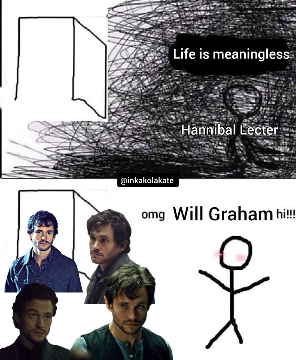 inkakolakate's tweet photo. OMG it's Will Graham #hannibal #hannigram https://t.co/3BrlIuKN3N