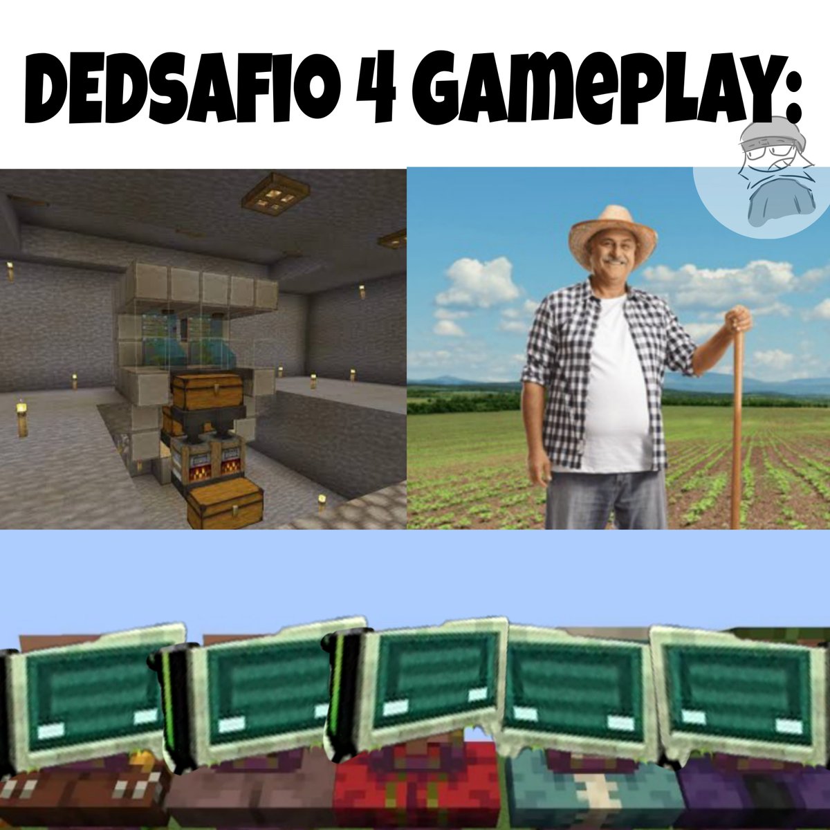 3Tobys's tweet photo. @TisshuS Nomás en los meteoritos xd
Literal el día fue esto
(Espero q el vídeo no dure 2 hrs de puro andar granjeando) https://t.co/WshW08AQqk