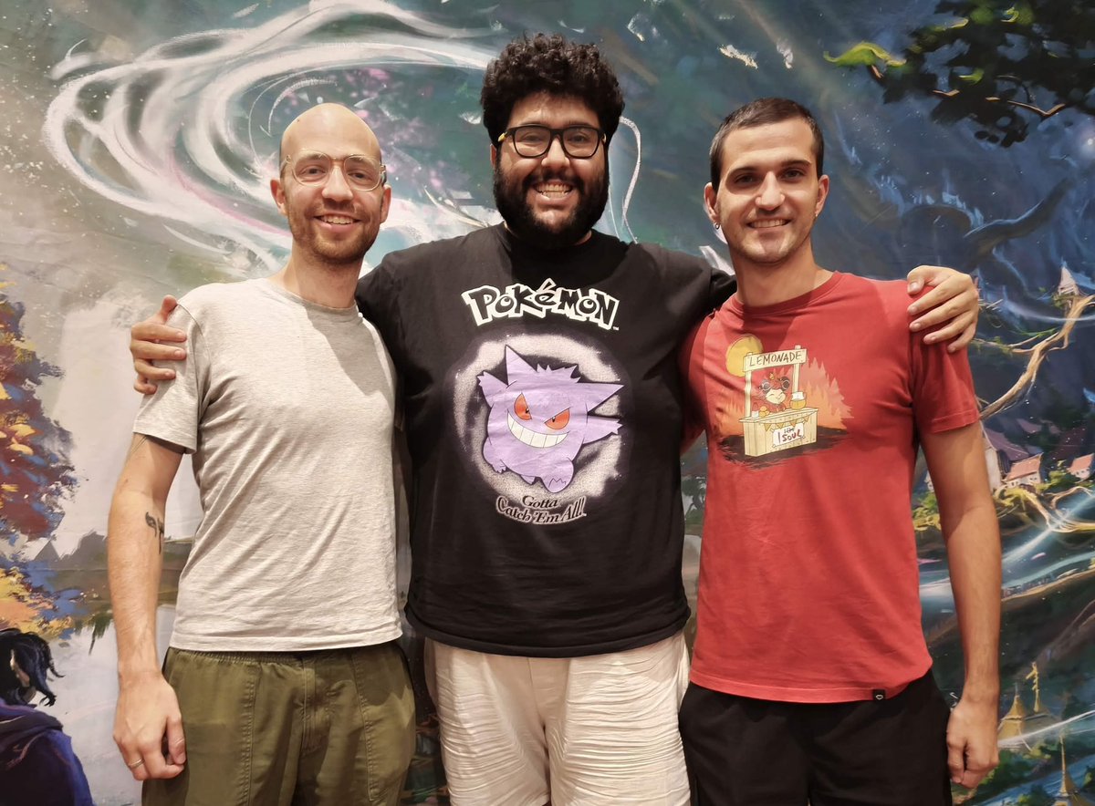TheBlueprintFAB's tweet photo. The first event of The Blueprint!🟦
@ghsfab, @Kashytcg and @juaancholito 
will all be competing at Calling Bilbao🔥

Good luck to them! May they open good sealed pools tomorrow, but we are sure they’ll do well regardless💪
#fabtcg https://t.co/PXtkX9Hf6X