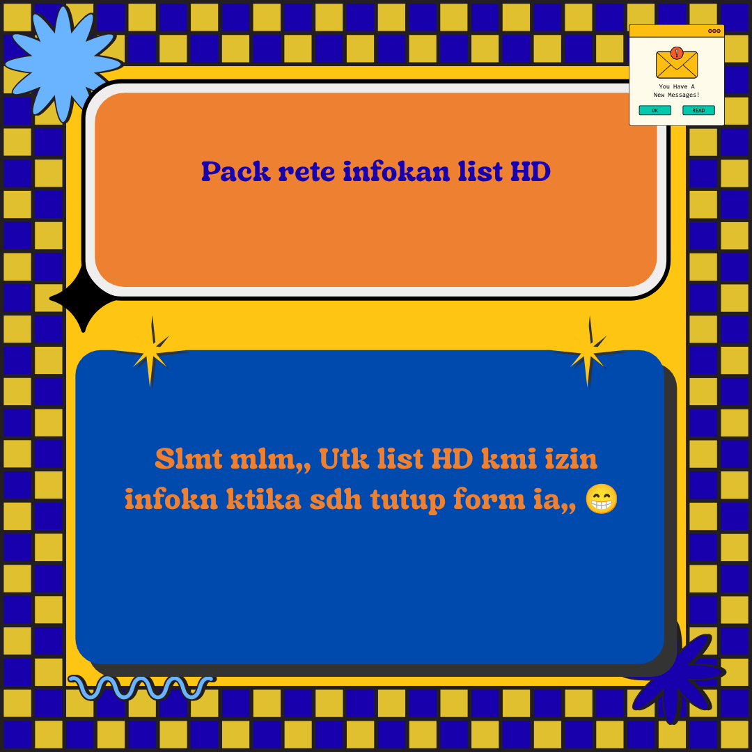 PosSeshift's tweet photo. Info utk list HD.x soon yach, rekan2,,, 😁 https://t.co/EFP4erZiYz