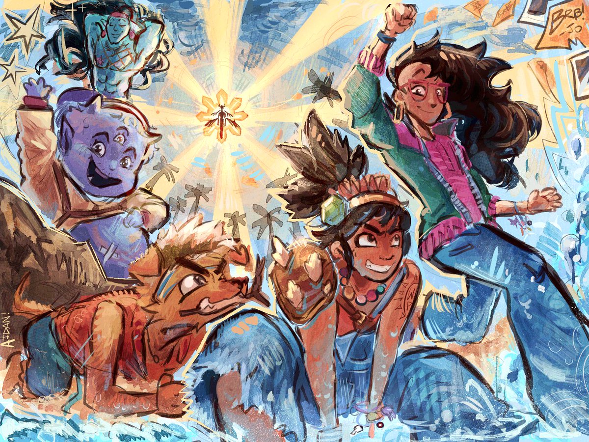 Mayh_B_aidan's tweet photo. Watched this movie with my friends!!!!! it was awesome go watch it actually like right now lol 

#forgottenisland https://t.co/pgVY168wSz
