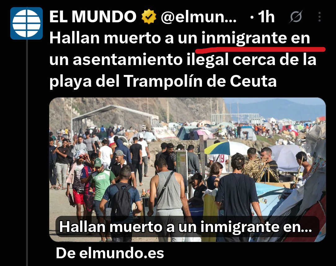 JordyMLson's tweet photo. #بورقعة_الإسپان 🇪🇸
اعتادوا وصم المهاجرين بـ "الغزاة'' والتحريض عليهم، لأنهم لا يرون فيهم سوى تهديد دائم، وإذا مات أحدهم، تراجعوا قليلا عن قسوتهم ليسموه "مهاجر" و "غير شرعي" واستبدلوا بغضهم بـ "تصنيف إداري" شفقة متأخرة
يا لها من مأساة! ألا يرى الإنسان إنسان إلا حين يتوقف عن التنفس https://t.co/P9IXYeNHAX