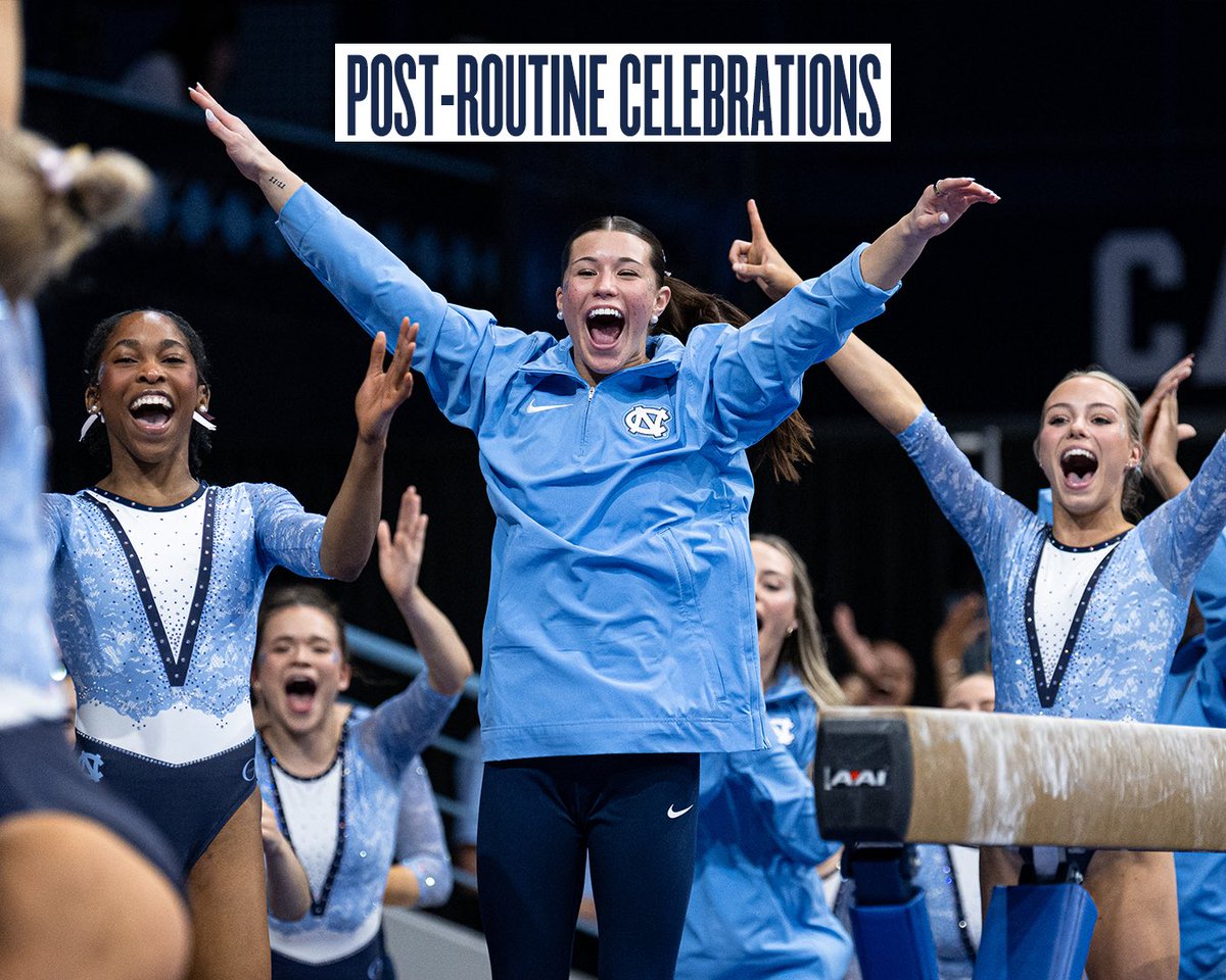 uncgymnastics's tweet photo. Unmatched energy in-meet ⚡️ https://t.co/epCiUj0LPu