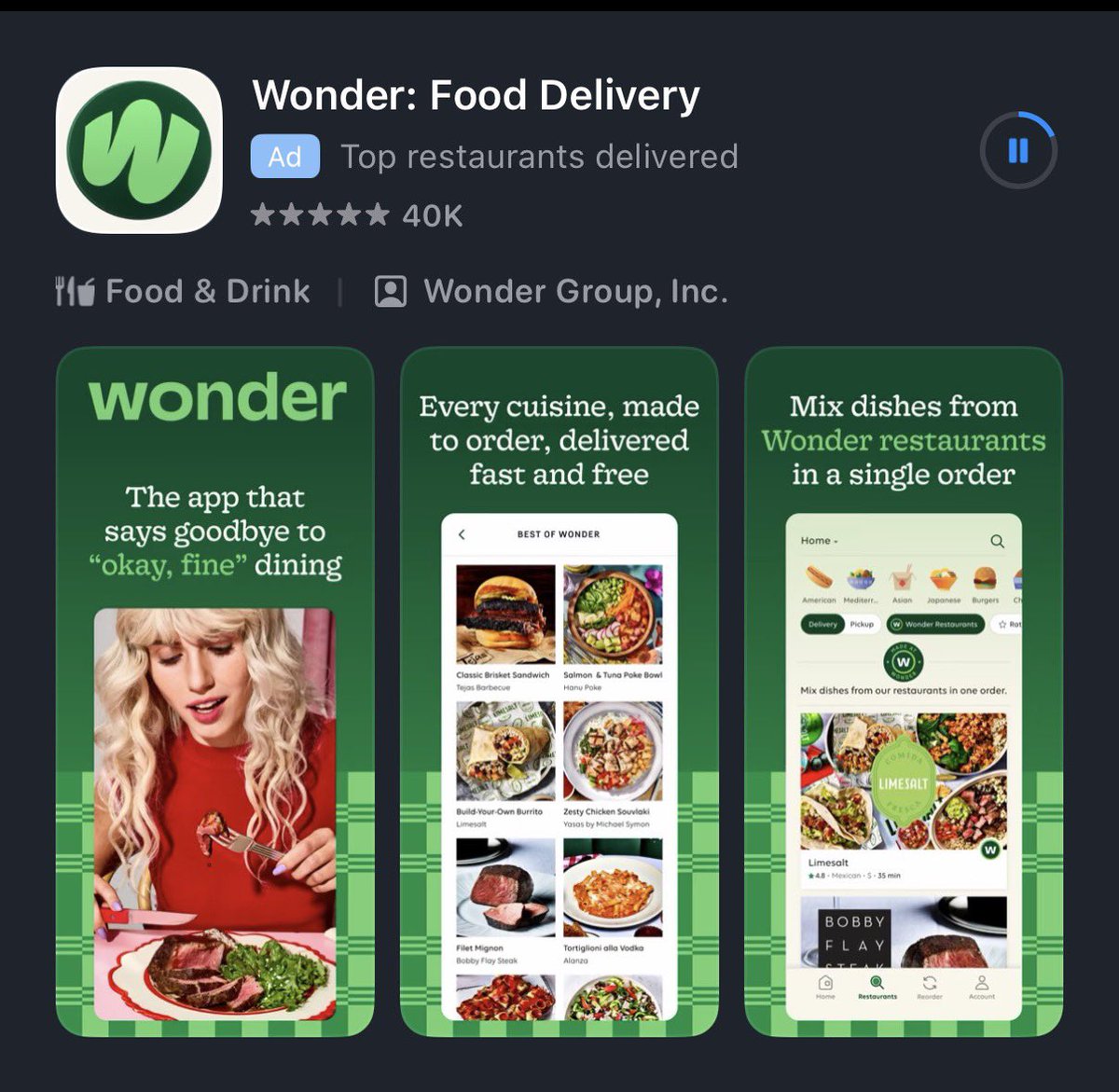 Wonder2Furious's tweet photo. Guysomg😭😭😭😭😭they made a delifery app for me?????!❤️😭 https://t.co/EVEN5KQcEW