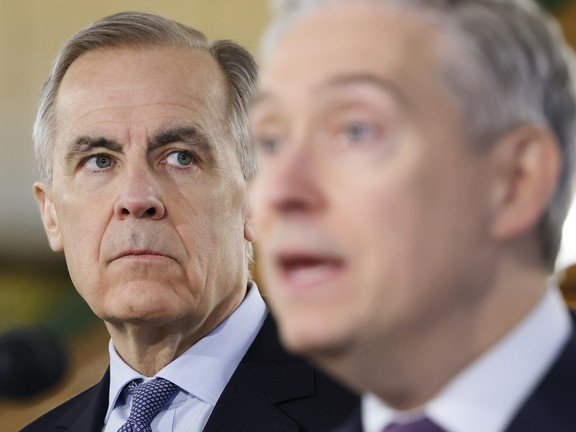 RealTimeNe's tweet photo. Carney vs PBO: “Ahead of schedule” operating balance vs the numbers that actually landed.

Budget 2025 pledged to balance day-to-day operating spending with revenues by 2028-29 while running large overall deficits for capital, defence, housing, and tax measures. On Sept. 15 Carney said the government was “on track to balance the operating budget next year” (2027-28), a year early. 

PBO’s Sept. 24 report says the opposite on the government’s own data: operating balance is more likely in 2029-30—a year late versus the original target and two years later than the latest claim. Classifications of operating vs. capital are “subjective” and inconsistent (film tax credits as capital, journalism credits as operating; similar farm programs split). A $500 million restraint on operating items would have been enough to hit 2028-29 under PBO’s adjustment. 

A balanced operating ledger is not a balanced budget. Spring Economic Update still pointed to a ~$65 billion overall deficit this fiscal year. There is no timeline to eliminate the traditional deficit. 

Q2 snapshot (calendar Q2 / early 2026-27 fiscal year):
StatsCan: federal deficit $4.1 billion in Q2, $1.1 billion worse than a year earlier—expenses grew faster than revenue. Groceries and Essentials Benefit and other transfers drove much of the spending jump. General government (including provinces and social security) showed a headline surplus; strip social security and it is a $17.2 billion deficit. Federal net debt is still rising.

Year-end implication: Fall Budget 2026 will be the next official reset. On current tracks, overall deficits stay in the $50–65 billion range for years, debt-service costs keep climbing, and the “spend less to invest more” story depends heavily on how items are labelled. If classifications stay elastic, the operating target can be declared met while the cash deficit and interest bill do not shrink on the same schedule. 

Watch the fall numbers—not the slogans.