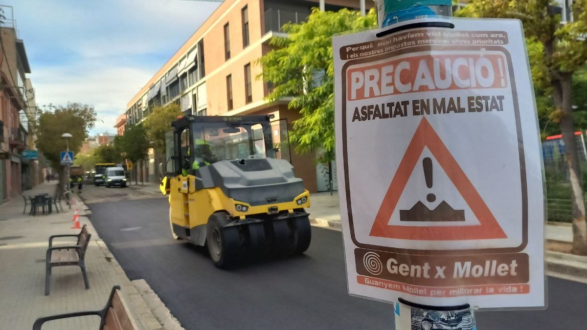 guanyemMollet's tweet photo. 📢 Dia a dia. Des de les coses petites a les grans coses ...
💥La lluita serveix !
💥Guanyem #Mollet ! https://t.co/75ueZNBLkm