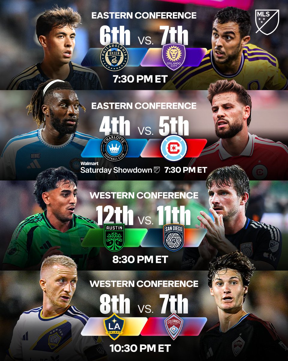 It doesn't get much closer than these matchups... who gets the edge this weekend? 🤔

Catch all the action tomorrow night on Apple TV. 📺 
 [📷](https://pbs.twi