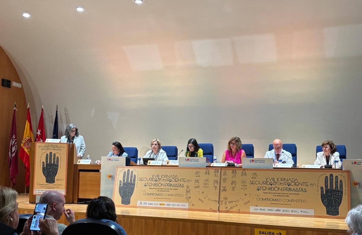 AECTUIT's tweet photo. La AEC participa en la XVIII Jornada de Seguridad del Paciente en Atención Primaria, con presencia en los comités Organizador y Científico y en el programa de talleres.
✊🏻 Una Atención Primaria más segura también requiere fortalecer los cuidados. https://t.co/jbhjsF77Fg