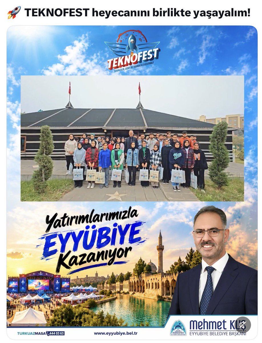 mkkaratas63's tweet photo. @mehmetkusnet #TeknofestŞanlıurfa https://t.co/FvQi9j03uQ