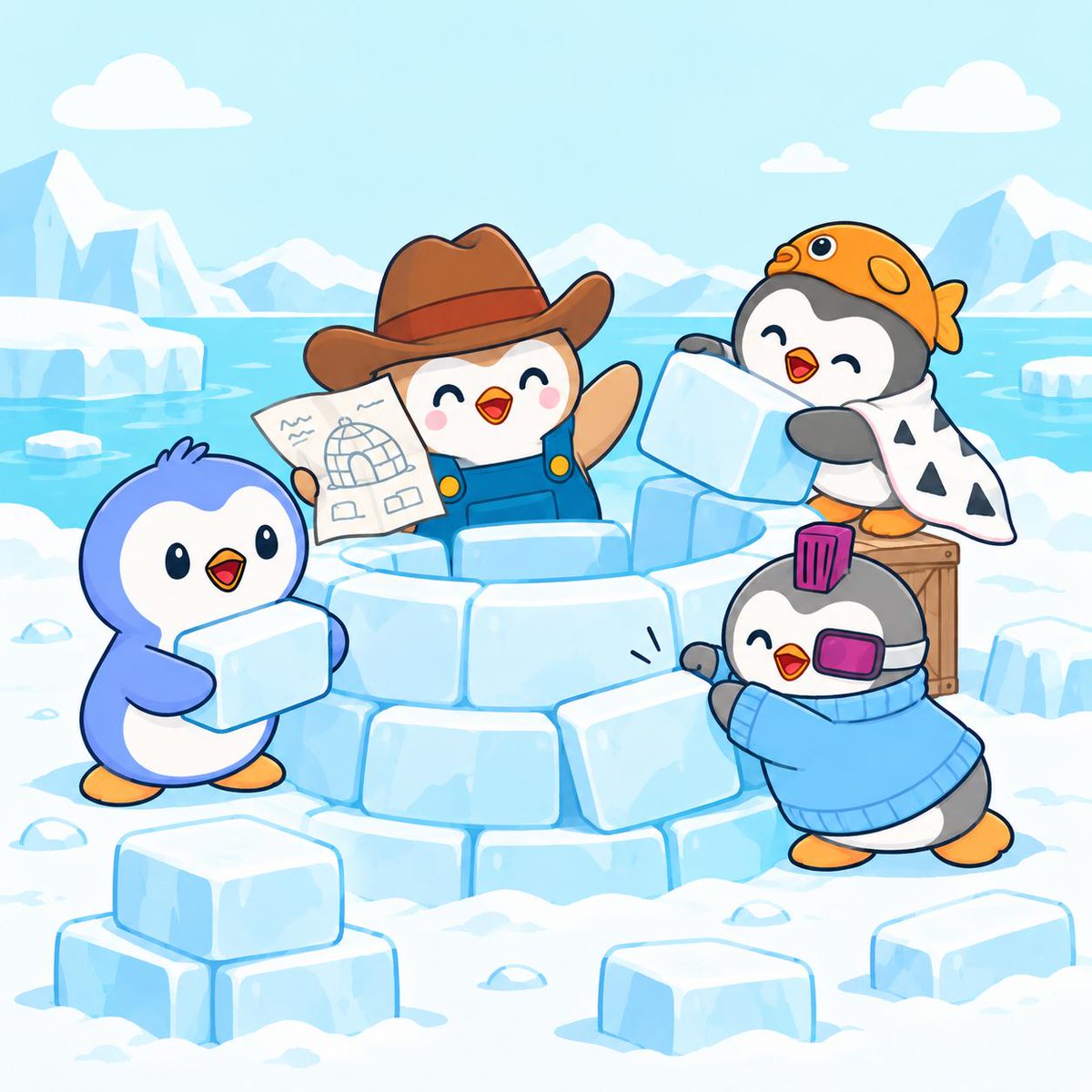 wodlonsol's tweet photo. Igloo day. 🧊 One block at a time solana:6BZY2BgeqVKEYCTgU9Q9oUwx6bDqv32djy6WGaXTci1i https://t.co/nXWmFzjo2o