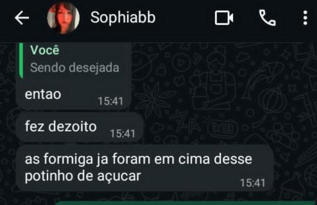 loyx2ik's tweet photo. Eu nunca ri tanto com uma mensagem q vergonha dessa sophea https://t.co/xbLNKLbN8c