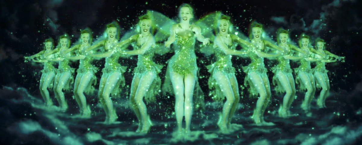 wildflowerdaysi's tweet photo. Kylie Minogue as the Green Fairy in 
Moulin Rouge (2001) ⊹ ࣪ ˖ https://t.co/9RRYgbwY0W