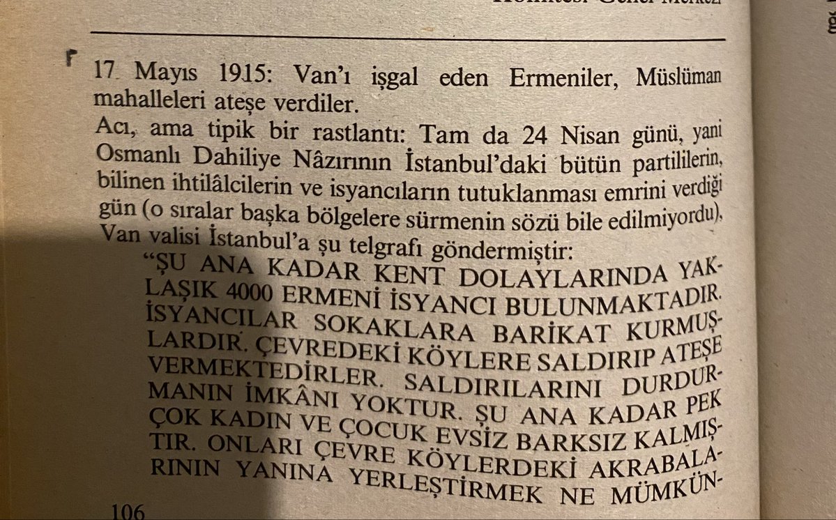 burada_1283's tweet photo. Soykırım diye gevelemekten öteye geçen 1 kişi çıkmadı 3 gündür.
Kadim Kürt şehri dediğiniz her yerde daha düne kadar Ermeniler yaşıyordu, soykırımı kabul ediyorsan Kürtler mi yaptı?1.5 milyon iddiasını kabul ediyorsan azınlıkta olan müslümanlar nasıl böyle kapsamlı bir işi yaptı? https://t.co/hKcooXCEV8