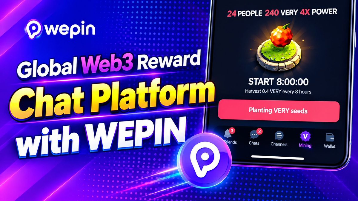 djmllssnHQ's tweet photo. 🚨 WHAT IF YOU MISSED $PI… BUT THE NEXT OPPORTUNITY IS ALREADY ON YOUR PHONE? 👀

Meet VeryChat 💜

A Web3 ecosystem combining:
📱 Social networking
⛏️ $VERY mining every 12 hours
💰 Rewards
🌐 VERYCHAIN
💳 Web3 payments

And the ecosystem is already connected with major names like OKX & Bithumb.

🔥 Don’t just watch from the sidelines.

👉 Start exploring VeryChat:

https://t.co/sBFJ368c4b

Referral code 👉 lefthanderrw 

DYOR. Don’t chase hype — understand what you’re joining. 🧠

#verychat #verynode @verylabs