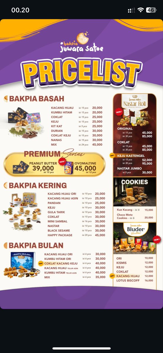 yourdestinyxx's tweet photo. Warga bali ada gak yang mau jastip hand carry oleh oleh hitz dari jogja, yg gaada di list bisa request. Fee nya 20-30/produk karna aku rencana mau naik pesawat ya jadi produknya lebih cepet #zonauang #zonajajan #zonaaba https://t.co/xgUKTDMqqV