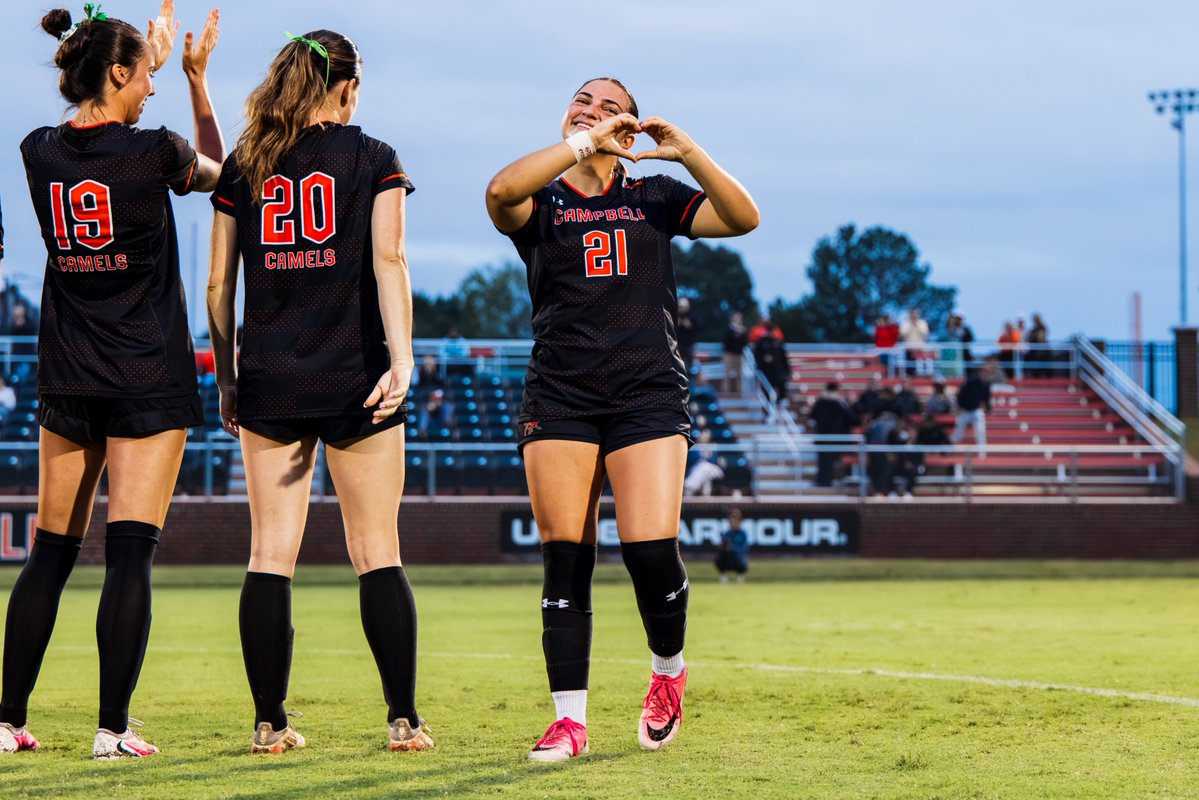 GoCamelsWSOC's tweet photo. These two made their first collegiate starts last night 🫶

#FightAsONE🐪⚽️ https://t.co/1d06nEtOvg