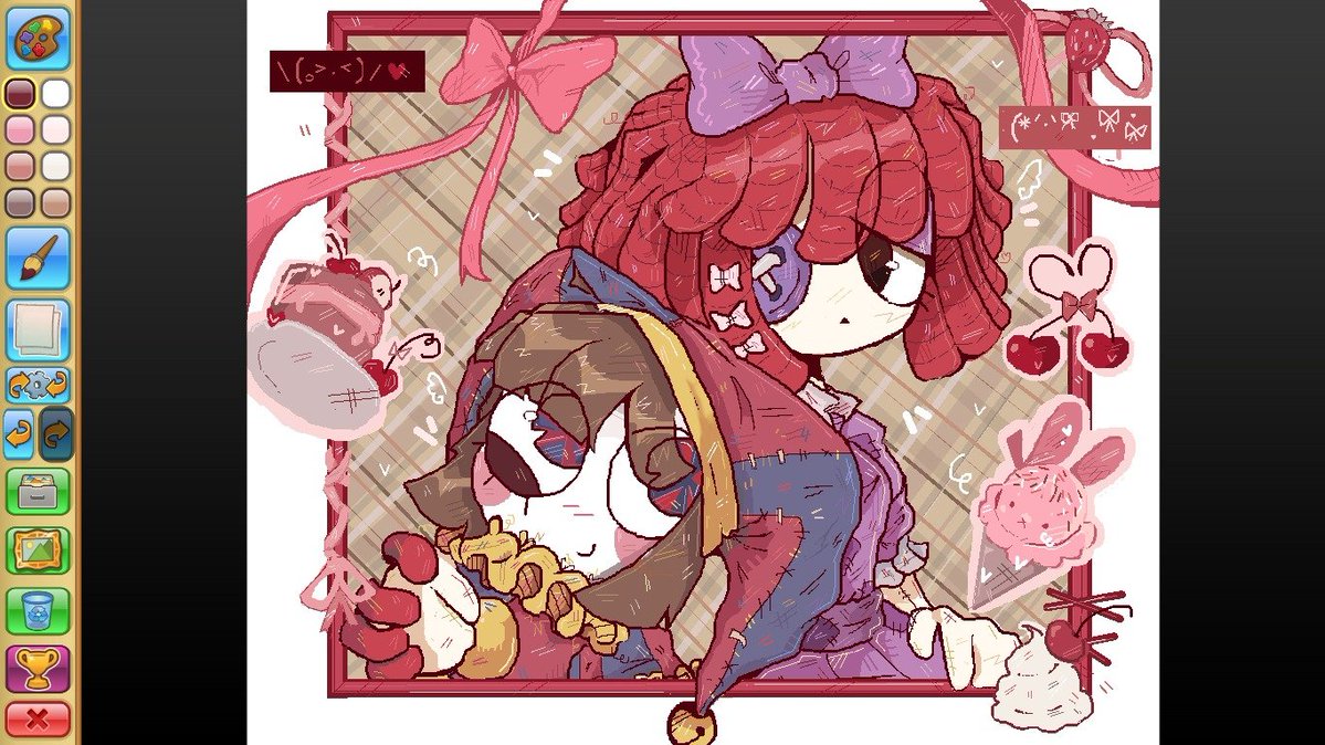 fsholr's tweet photo. #Jesterdoll #tadc 　🍒  𖹭 https://t.co/OySCPnuwRi