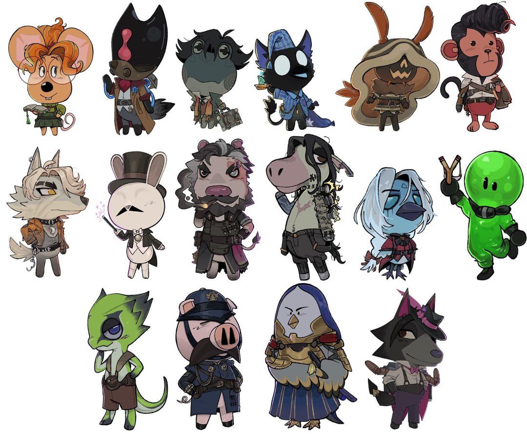 wifeclipse's tweet photo. deadlock update soon means i get to update my deadlock animal crossing drawings 🔜… i literally cant wait https://t.co/x7vN4O3viu