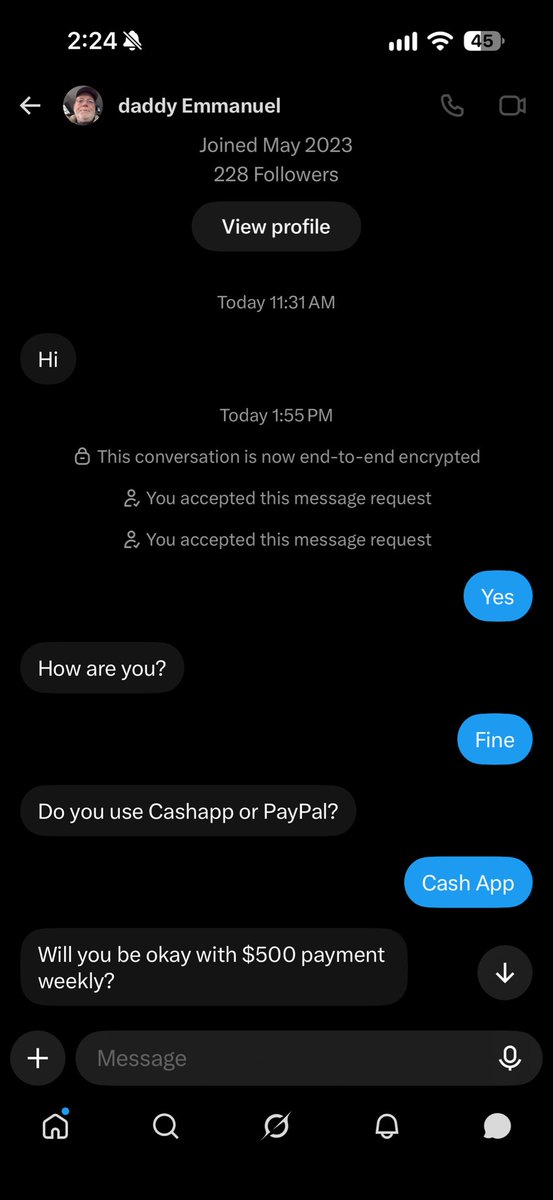nixie0830's tweet photo. Scammer. SMH 🤦‍♀️ https://t.co/gSSsJ8cJk7