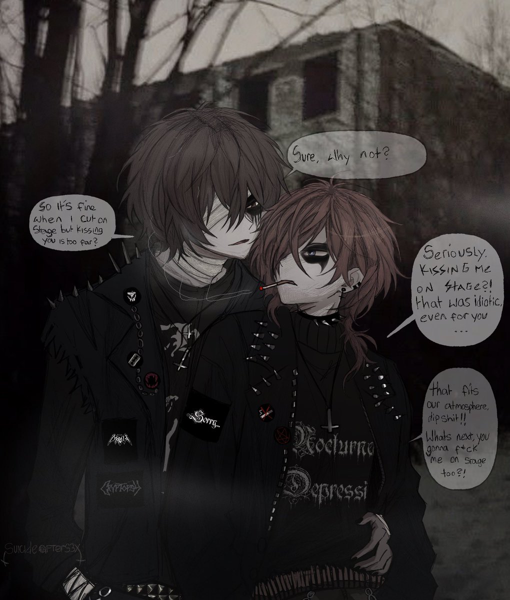 suicideafters3x's tweet photo. band skk https://t.co/DcGJIJFX8w