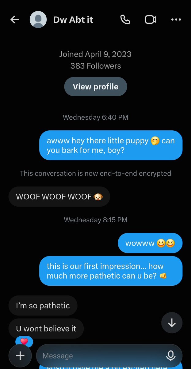 liz8electric's tweet photo. this aint even half of it 🤣

#pathetic ! 🐶 https://t.co/cFHtTXofBA