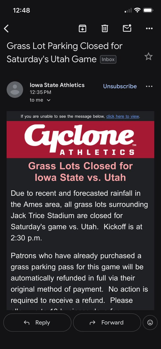 camjamholt's tweet photo. Headed to Ames today and just got this. Excited for the @Utah_Football game but hope it’s not too sloppy. https://t.co/Afwpt7sJNQ