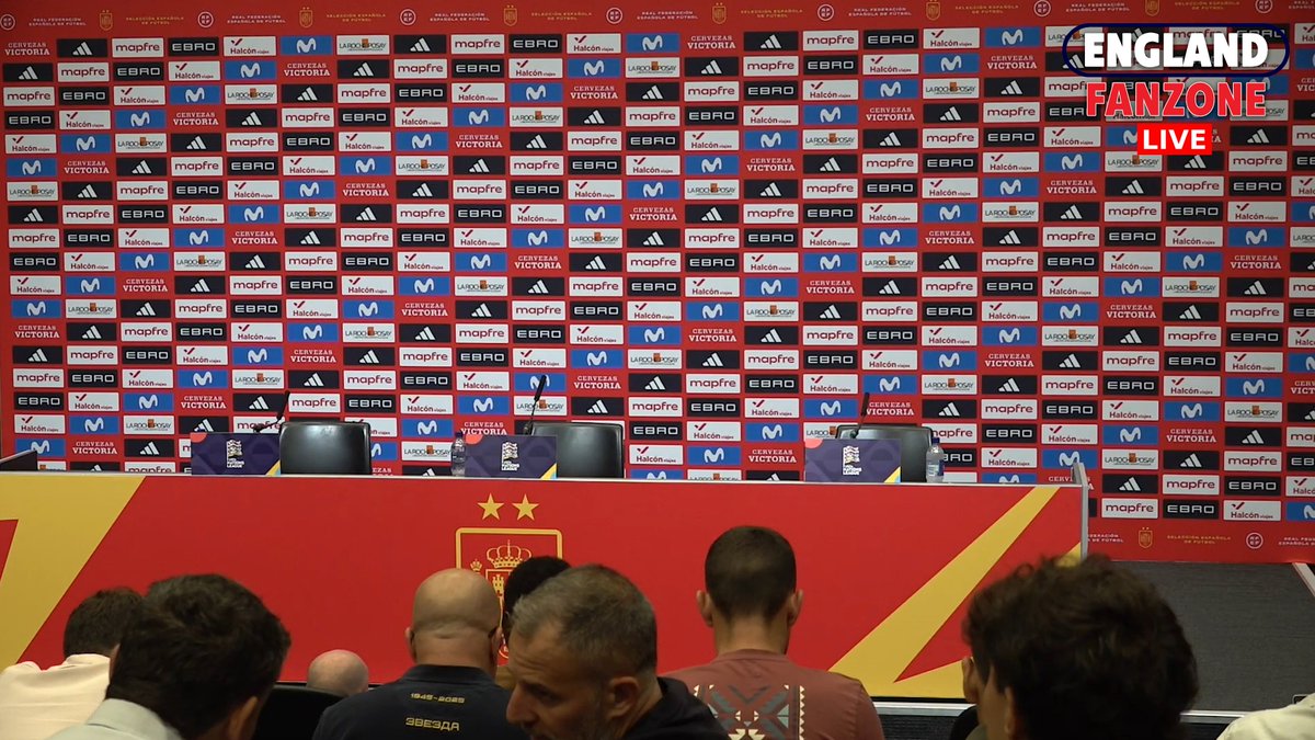 BeanymanSports's tweet photo. 🚨 LIVE SPAIN PRESS CONFERENCE 🚨

🔴 LIVE | Luis de la Fuente and Rodri | England v Spain | Nations League

👉 https://t.co/UGEhzTPp8d https://t.co/ka8Hp893US