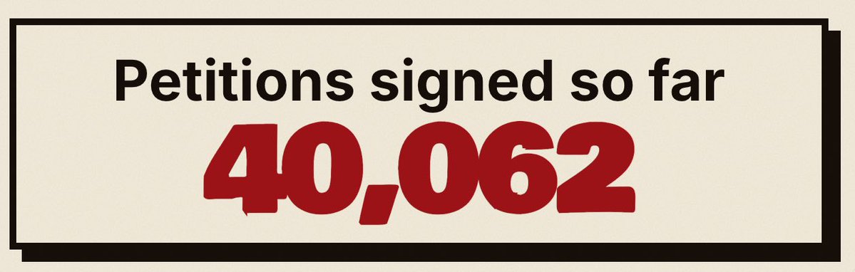 rohan_ad's tweet photo. Over 40,000 people have signed the petition for the resignation of Gyanesh Kumar as CEC. 

Gyanesh, It’s done, bro. 

@Cockroachisback https://t.co/rq7nyovtXj