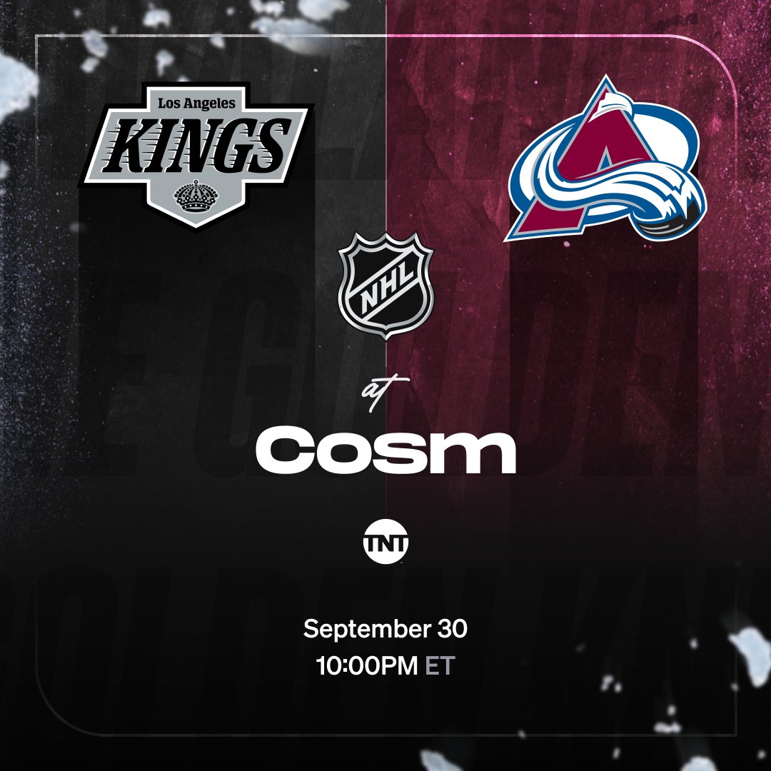 CosmDetroit's tweet photo. 🏒 Kings vs. Avalanche LIVE at Cosm Detroit.

Catch every faceoff, goal and hit on the Dome September 30 at 10PM ET.

🎟️ Get tickets: https://t.co/1GBvKqlGps https://t.co/PaYk0U35m8
