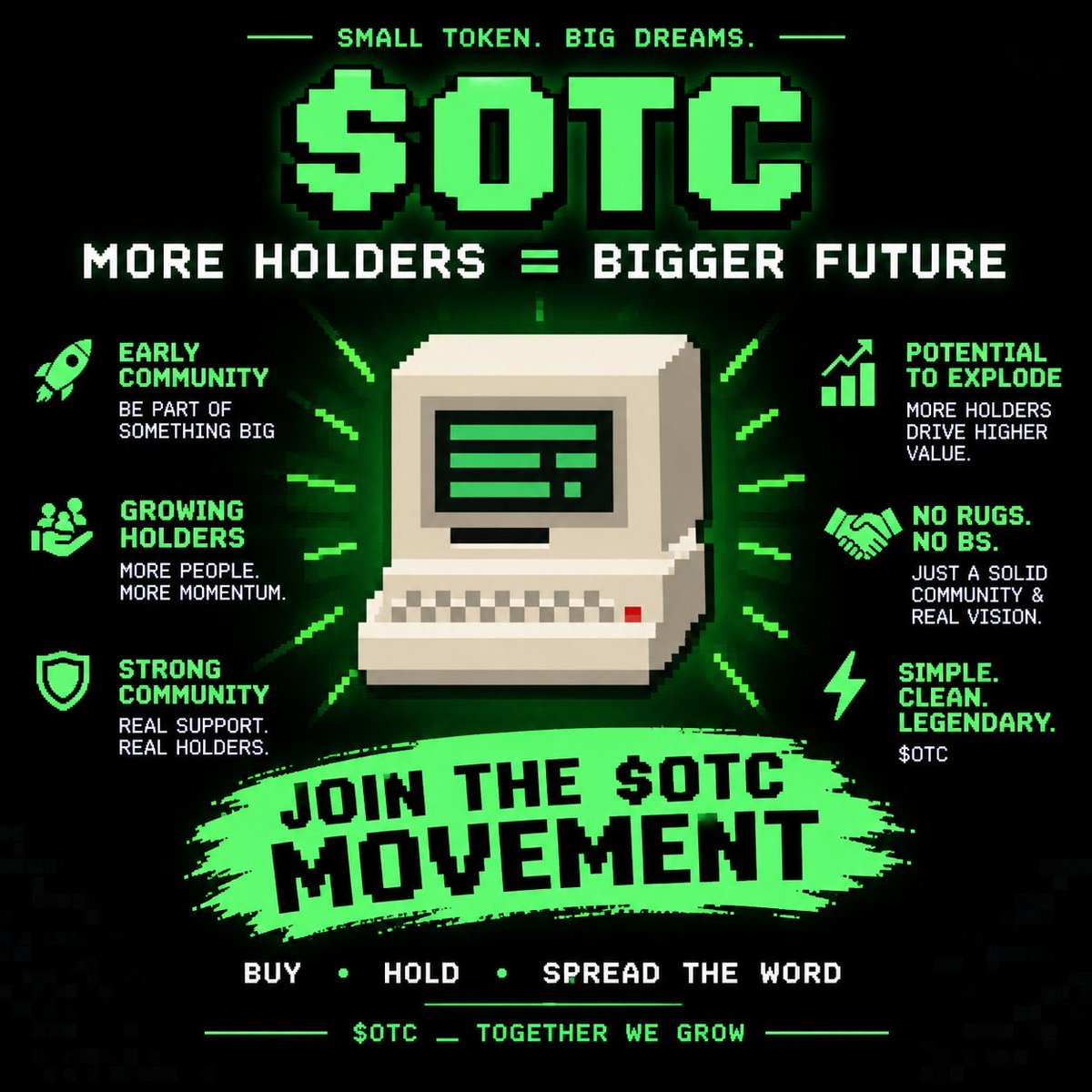 0xMG_Crypto's tweet photo. @isellbeforeyou Check solana:MukLDtJ8Cx9DxLbeyLRSWPSposTMWuwHANbuaudpump New Era started with OTC desks 
@otcdotcash https://t.co/XnBWlXDS4W