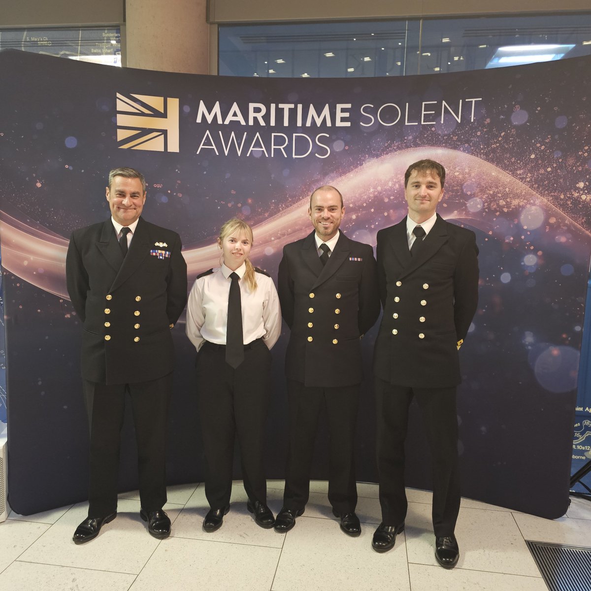 RFAHeadquarters's tweet photo. It was a privilege to be at Carnival House this week as the @RFAHeadquarters was unveiled as a finalist in the #MaritimeSolent awards with @stuartbaker. COMRFA attended with Cadet Elizabeth Hammond who is nominated in the Cdt of the Year category. Go #TEAMRFA https://t.co/5A3OiMA52v