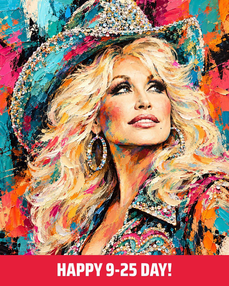 KirbyGsDiner's tweet photo. Pour yourself a cup of ambition and spread a little kindness today. Happy 9-25 Day!
#DollyParton #NineToFive #DollyDay https://t.co/2MJEy9iGV1