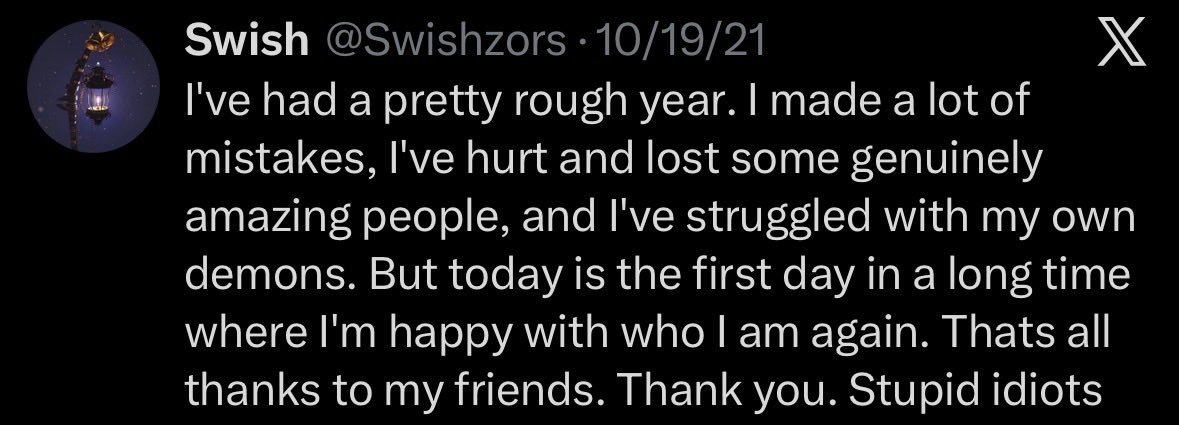 truesadge's tweet photo. @Swishzors @FwoiblesWoW Sorry, we can’t all be as tough as you 💅 https://t.co/DpUqyuP3df