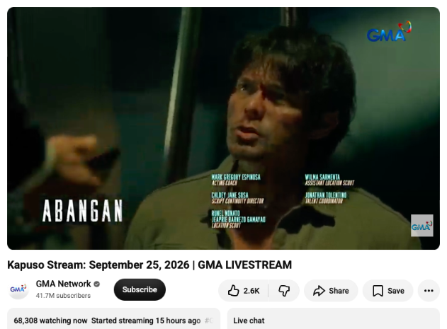 PaPiPh50823's tweet photo. Maraming salamat sa mga Kapamilyang sabay-sabay tumutok at nanood sa Kapamilya Online Live sa YouTube! 👪👨‍👧‍👧👨‍👩‍👦👩‍👧‍👦👪👨‍👧‍👧

#CMSigaboJobInterview #CMSigabo https://t.co/VlheQFpVP4